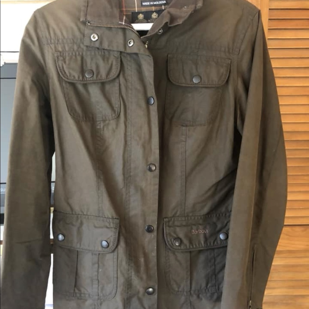 Wax Barbour jacket size 4 worn twice